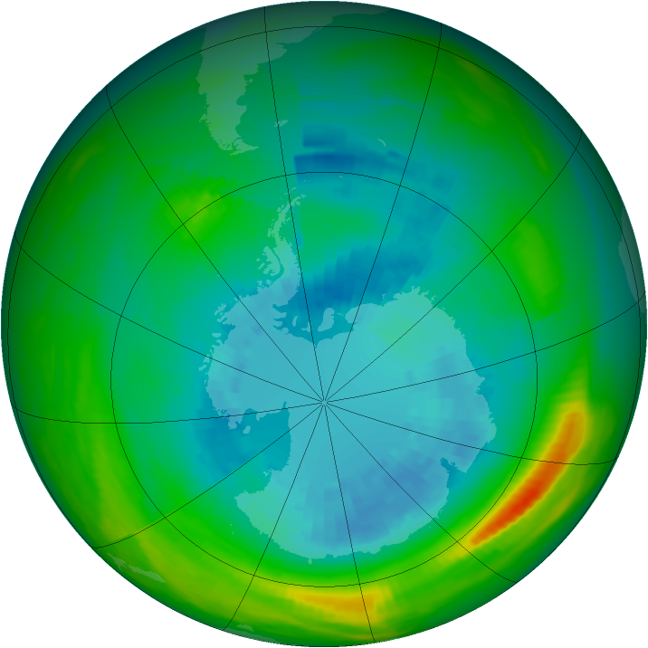 Ozone Map 1979-09-09